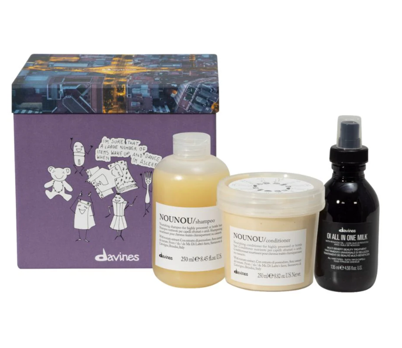 DAVINES SOFT CLOUD outlet NOUNOU HOLIDAY SET