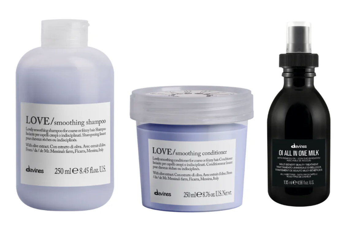 DAVINES LOVE SMOOTH Holiday Set